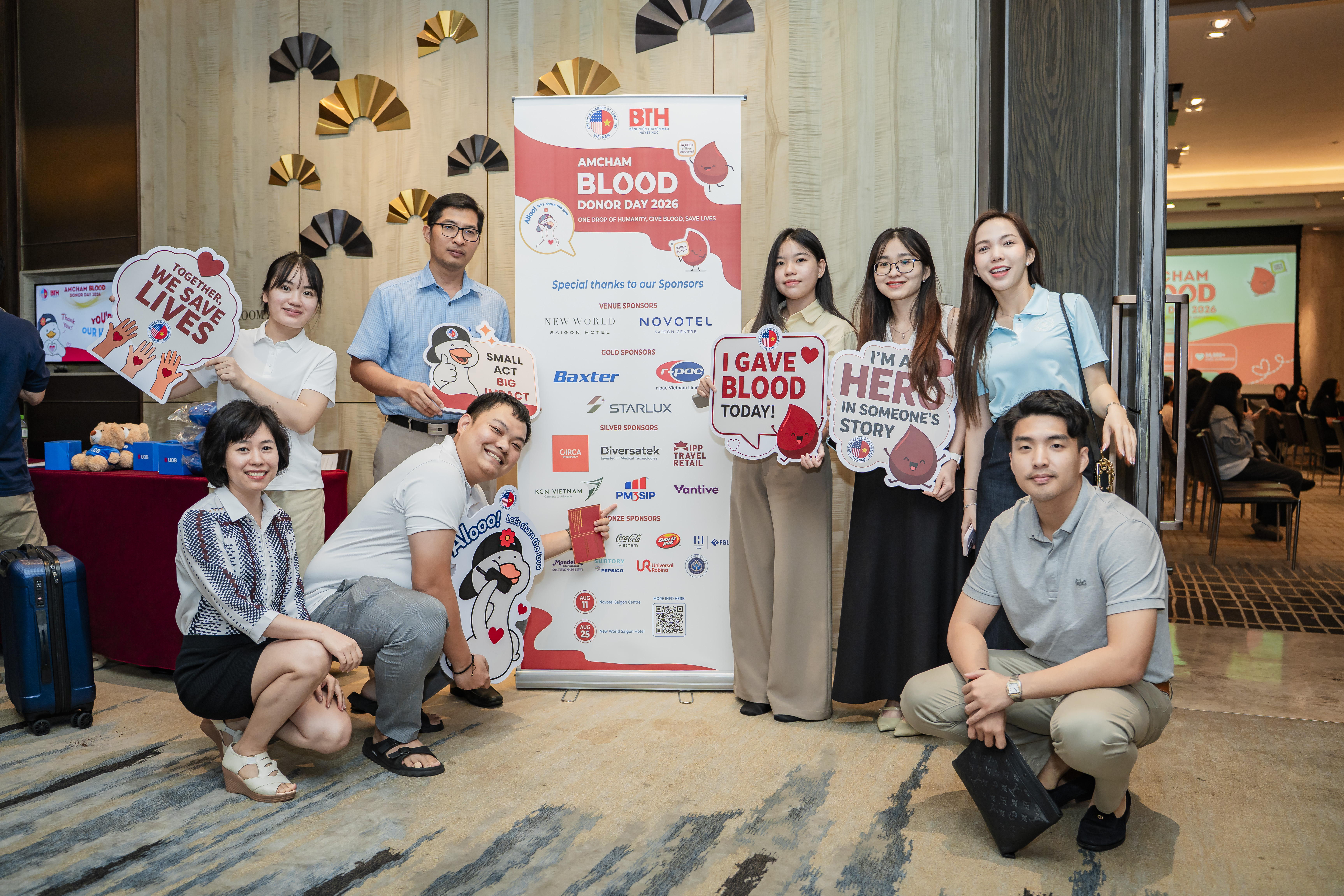 PHU MY 3 SPECIALIZED INDUSTRIAL PARK JOINS AMCHAM TO DONATE 1,000 UNITS OF BLOOD – CONNECTING HEARTS FOR THE COMMUNITY